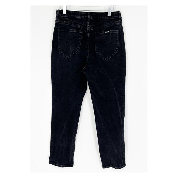 ROLLA’S Duster High Rise Slim Jeans 31 Faded Black - Picture 3 of 6